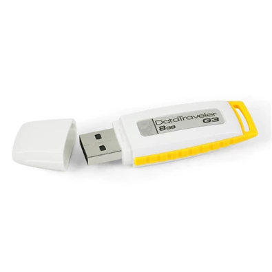 Kingston 8GB USB2.0 Sárga-Fehér (DTIG3/8GB) Flash Drive