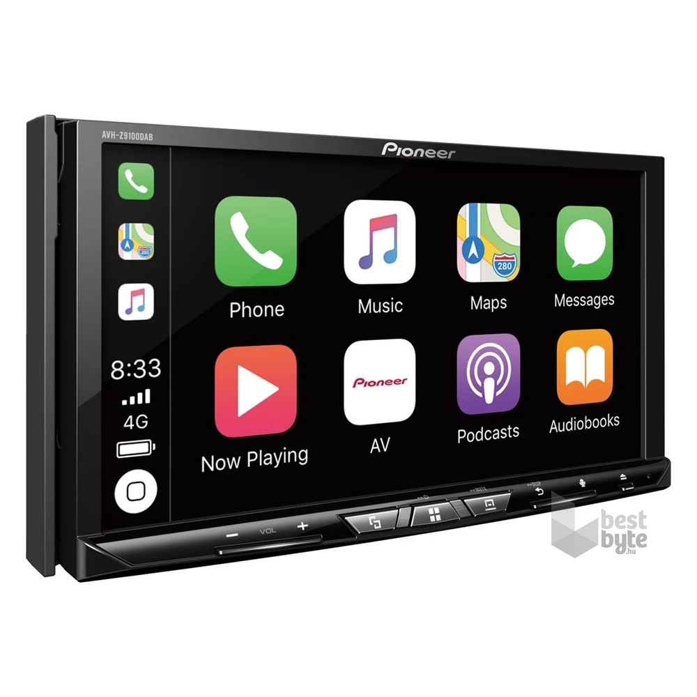 Pioneer AVH Z9100DAB 7 LCD s Bluetooth DVD USB AUX autóhifi fejegység