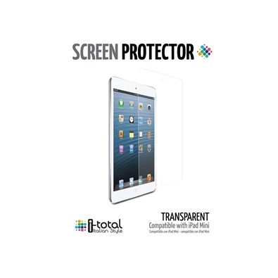 iTotal CM2421 iPad Mini kijlezővédő fólia átlátszó