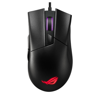 ASUS ROG Gladius II Core fekete gamer egér