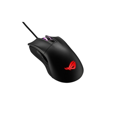 ASUS ROG Gladius II Core fekete gamer egér