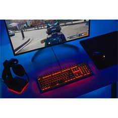 Corsair K60 PRO Cherry MV RED LED US mechanikus gamer billentyűzer