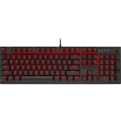 Corsair K60 PRO Cherry MV RED LED US mechanikus gamer billentyűzer