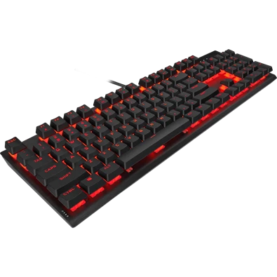 Corsair K60 PRO Cherry MV RED LED US mechanikus gamer billentyűzer