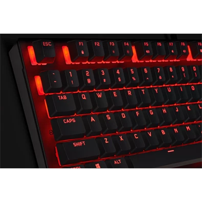 Corsair K60 PRO Cherry MV RED LED US mechanikus gamer billentyűzer