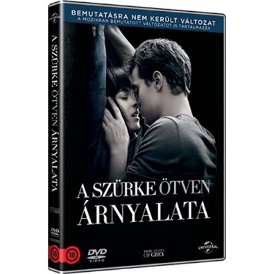 DVD A szürke ötven árnyalata (bővített- és moziváltozat)