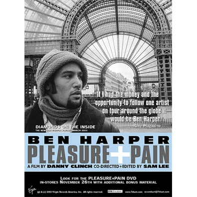 DVD Ben Harper: Pleasure + Pain