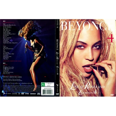 DVD Beyonce 4 - Live At Roseland