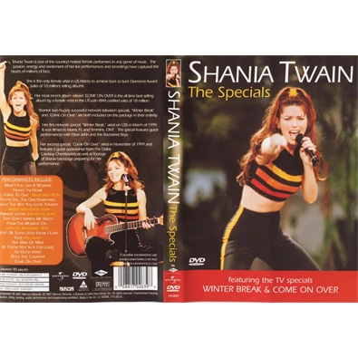 DVD Shania Twain: The Specials