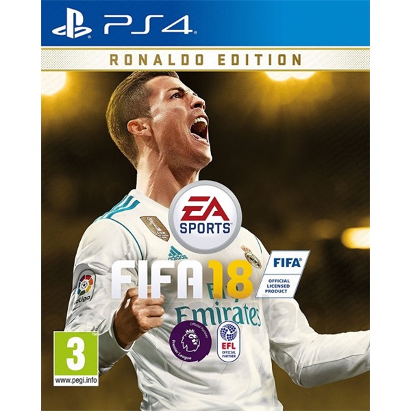 ELECTRONIC ARTS FIFA 18 Ronaldo Edition PS4 CZ/H játékszoftver