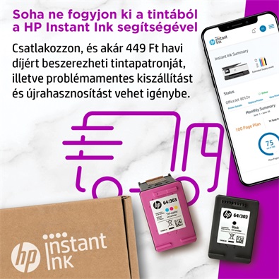 HP OfficeJet 8012E All-in-One multifunkciós tintasugaras Instant Ink ready nyomtató