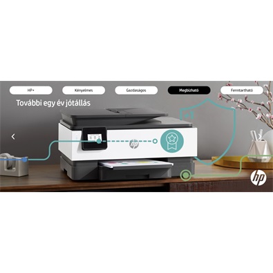 HP OfficeJet 8012E All-in-One multifunkciós tintasugaras Instant Ink ready nyomtató