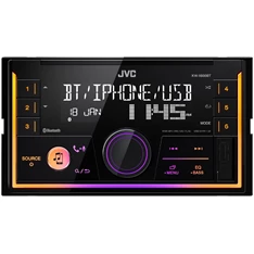 JVC KW-X830BT 2DIN Bluetooth/USB/AUX autóhifi fejegység