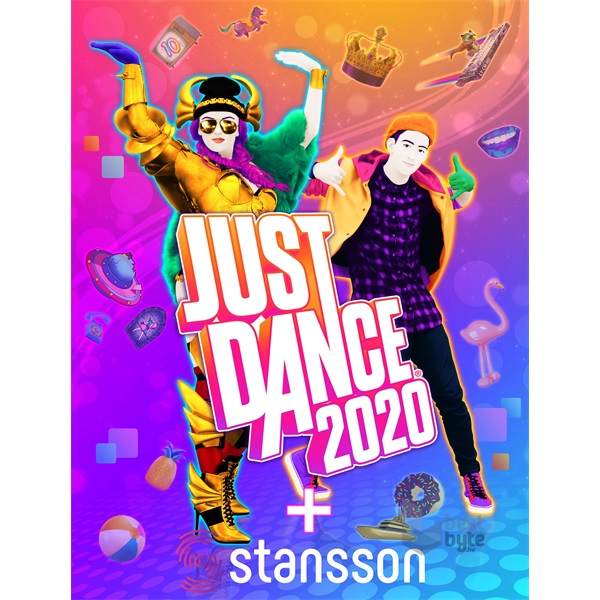 UBISOFT Just Dance 2020 PS4 játékszoftver + Stansson BSC375B fekete Bluetooth speaker csomag