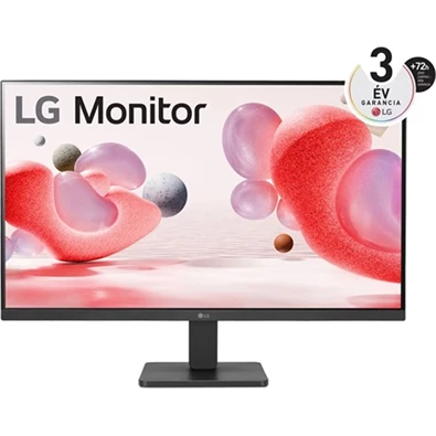 LG 27" 27MR400-B FHD IPS 100Hz VGA/HDMI fekete gamer LED monitor