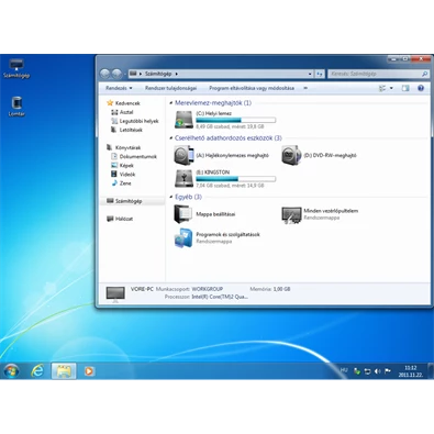 Microsoft Windows 7 Ultimate 64-bit HUN 1 Felhasználó Oem 1pack operációs rendszer szoftver
