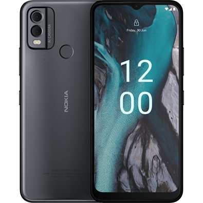 Nokia C22 2/64GB DualSIM kártyafüggetlen okostelefon - fekete (Android)