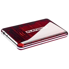 Platinum 2,5" 1000GB külső USB2.0 piros MyDrive Colour Cherry Red winchester