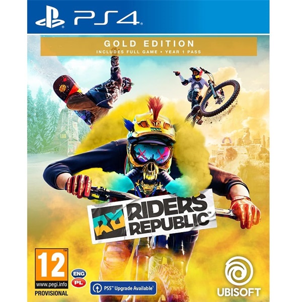 UBISOFT Riders Republic Gold Edition PS4 játékszoftver