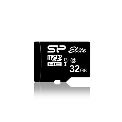 Silicon Power 32GB SD micro Elite (SDHC Class 10 UHS-I U1) memóriakártya adapterrel