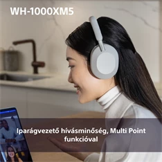 Sony WH-1000XM5 Bluetooth platina ezüst fejhallgató