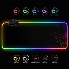 Spirit of Gamer Large fekete RGB LED világító gamer egérpad Spirit of Gamer Large fekete RGB LED világító gamer egérpad