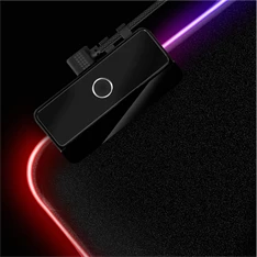 Spirit of Gamer Large fekete RGB LED világító gamer egérpad Spirit of Gamer Large fekete RGB LED világító gamer egérpad