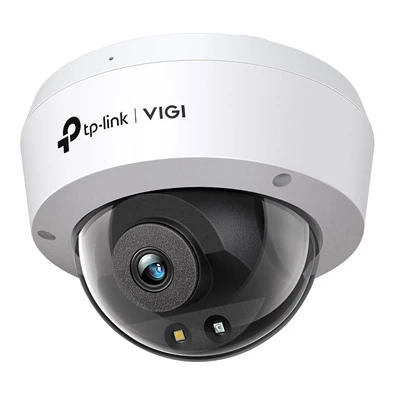 TP-Link VIGI C250(2.8mm) /Kültéri/5MP/2,8mm/IR/LED30m/FullColor/IK10/Smart/ Duál megvilágítású IP dóm kamera TP-Link VIGI C250(2.8mm) /Kültéri/5MP/2,8mm/IR/LED30m/FullColor/IK10/Smart/ Duál megvilágítású IP dóm kamera