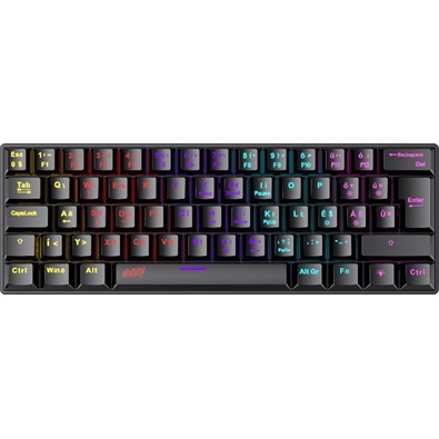 Ventaris Lissgard RGB (Blue Switch) HUN Mechanikus gamer billentyűzet