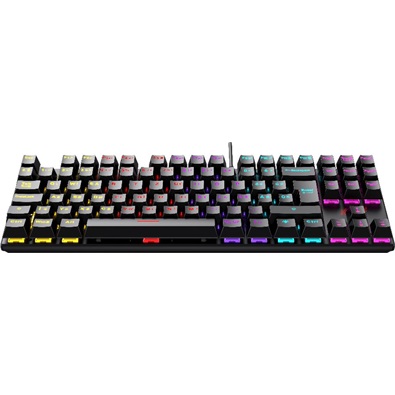 Ventaris Malevik K700-R RGB (Red Switch) HUN Mechanikus gamer billentyűzet