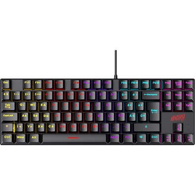 Ventaris Malevik K700-B RGB (Blue Switch) HUN Mechanikus gamer billentyűzet