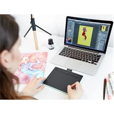 Wacom CTL-4100WLE-N Intuos S pisztácia Bluetooth digitális rajztábla