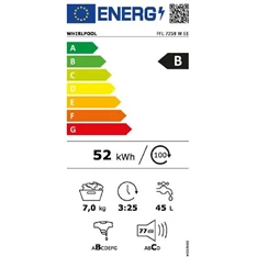 Whripool FFB 7259 WV EE 7 kg elöltöltős mosógép