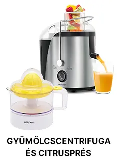 Gyümölcscentrifuga, citrusprés