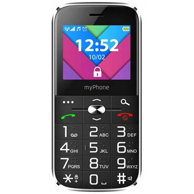 myPhone Halo C 2,2" DualSIM fekete mobiltelefon